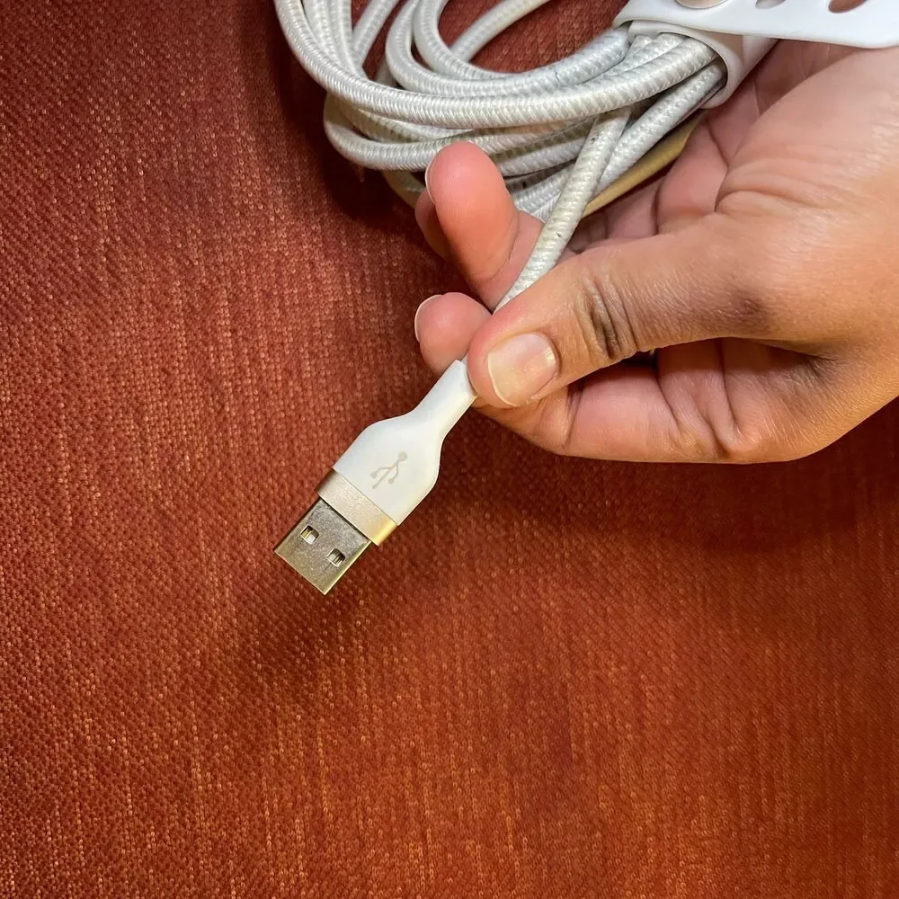 Belkin BoostCharge Pro Flex Braided USB A to Lightning Cable IPhone Charger